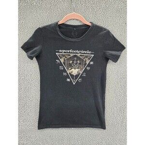 A Perfect Circle Shirt Womens Small Outsider 13th Step Triangle Band Tee